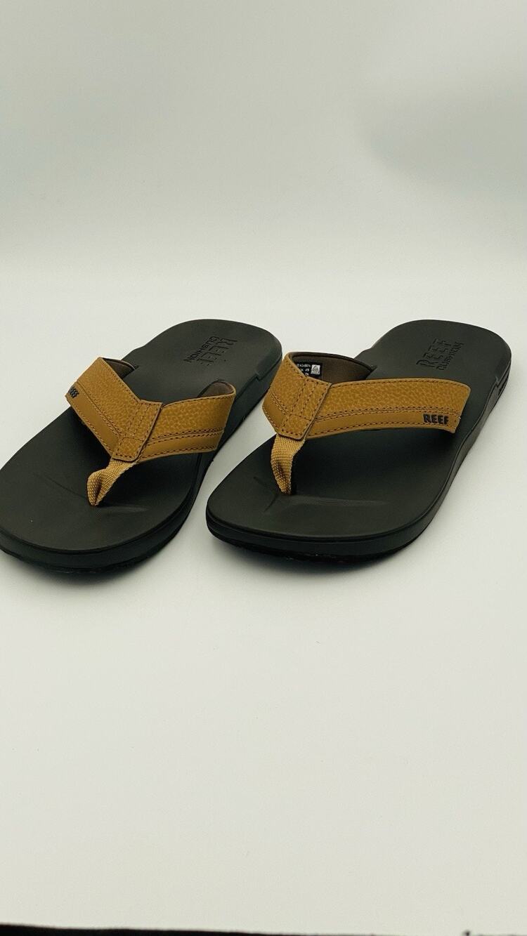Reef Twinpin Sandals for Men, Brown, Size 8, Lightweight & Water Safe